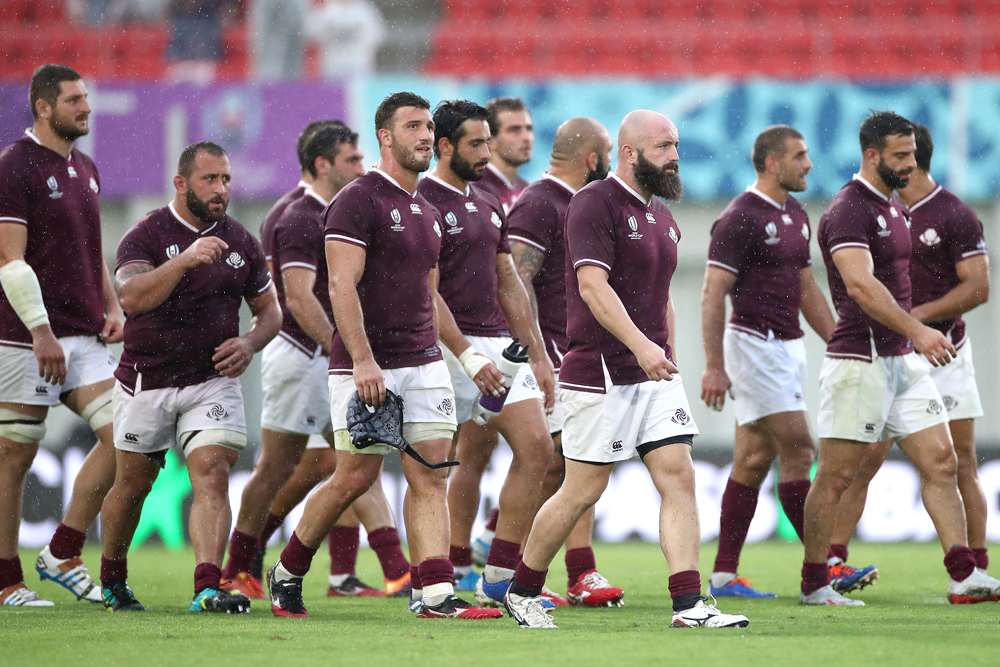 Georgia want to pull off an upset in Shizuoka. Photo: Getty Images