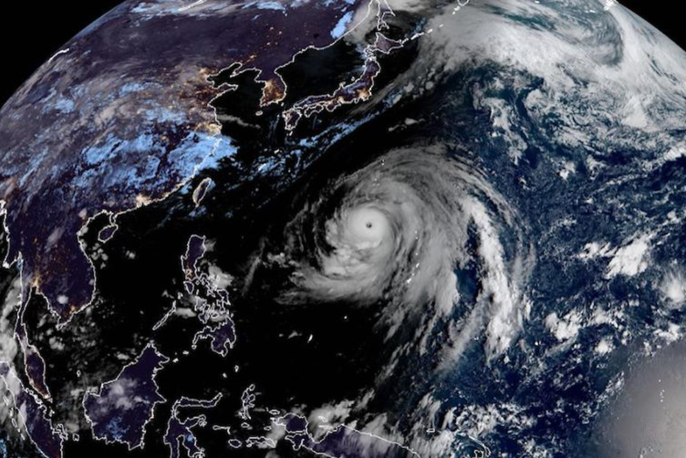 Typhoon Hagibis is predicted to hit Tokyo on Saturday. Photo: Supplied