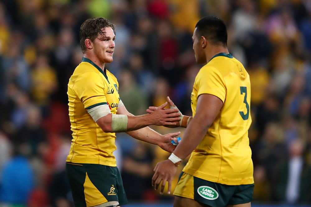 Allan Alaalatoa and a number of Wallabies have backed Michael Hooper to retain the national captaincy. Photo: Getty Images