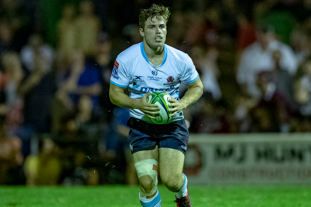 Will Harrison has been impressive in trial matches for the Waratahs. Photo: QRU Media