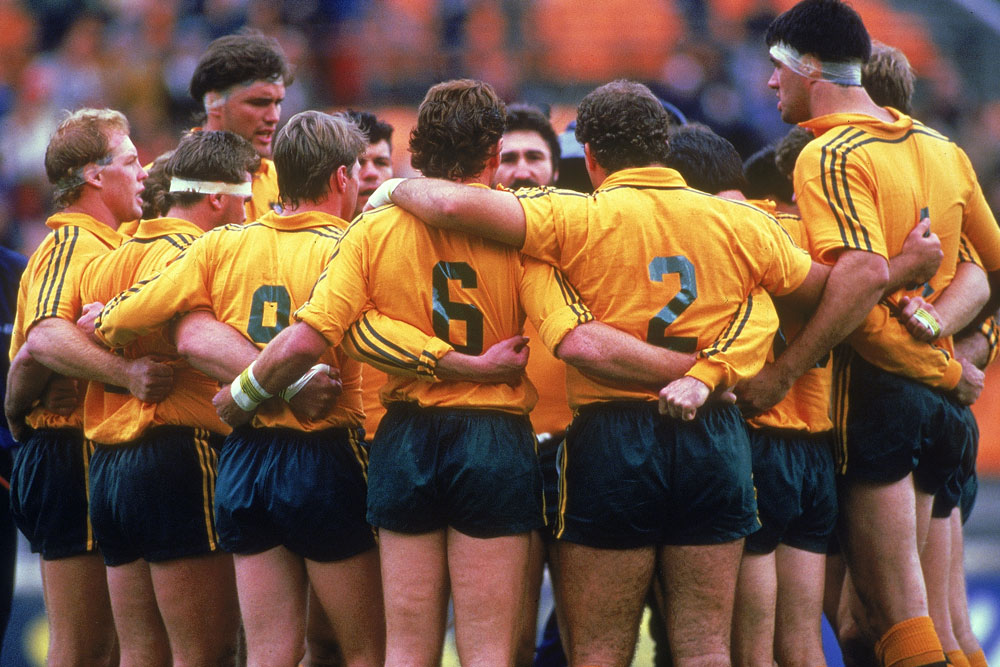 Tuynman was part of the 1987 Rugby World Cup side. Photo Getty Images